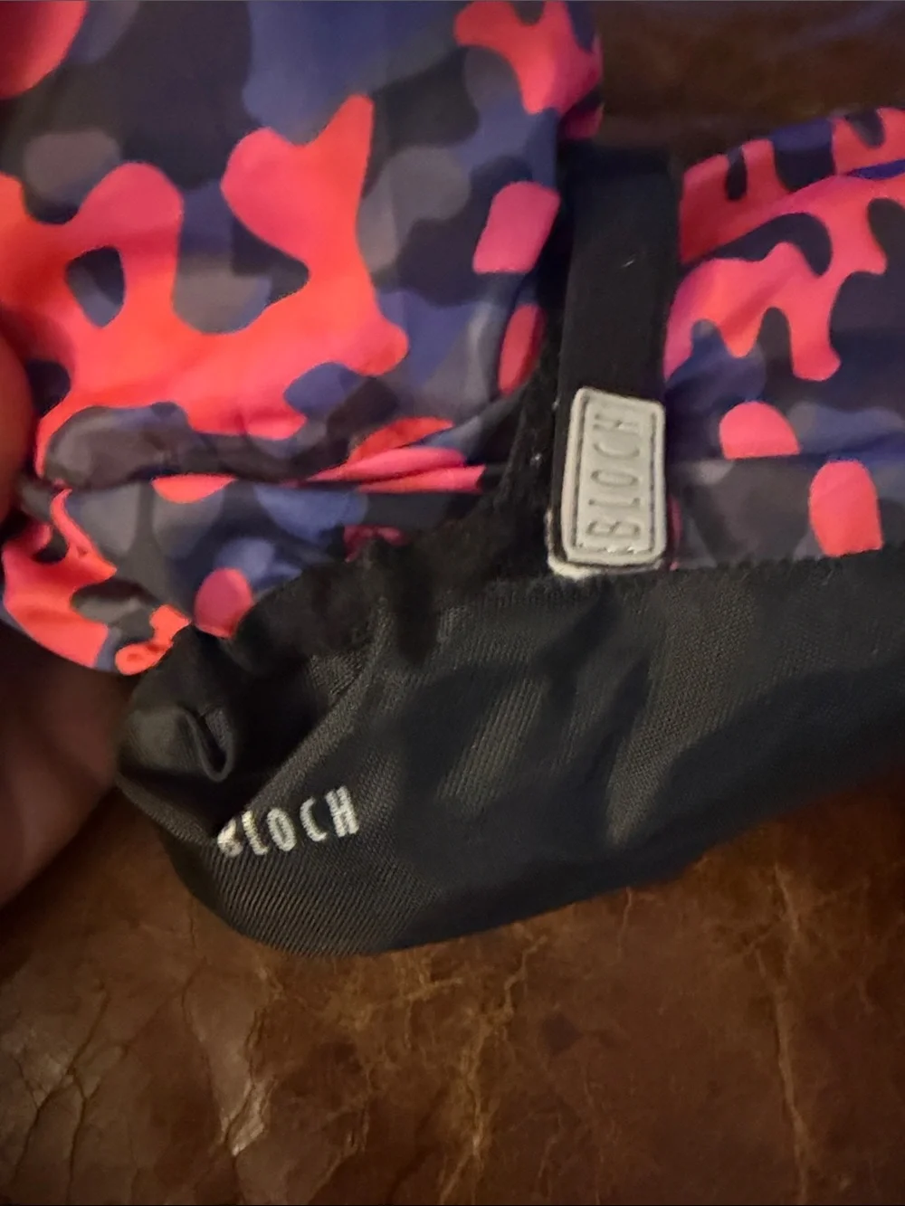 Bloch Irina & Max Warm Up Dance Booties Pink Camo